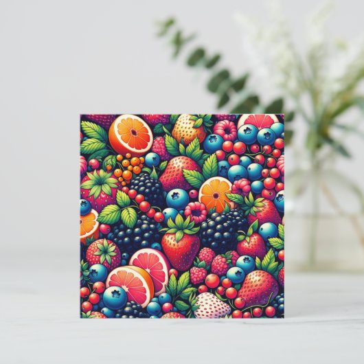 Vruchtbare harmonie: een symfonie van de beloning kaart (Staand voorkant)