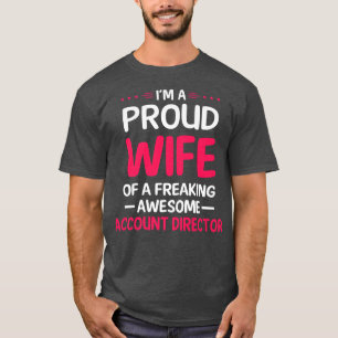 Vruchtbare vrouw van de DIRECTEUR Geweldige REKENI T-shirt