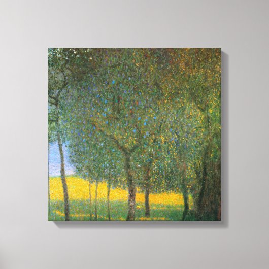 Vruchtbomen van Gustav Klimt,  Art Nouveau Canvas Afdruk (Voorkant)