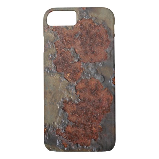 Vruchtbruine roesttextuur (bruinachtig rusten ijze Case-Mate iPhone case (Achterkant)