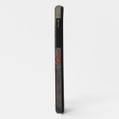 Vruchtbruine roesttextuur (bruinachtig rusten ijze Case-Mate iPhone case (Achterkant/links)