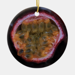 Vruchten bij een Provencal ornament van
