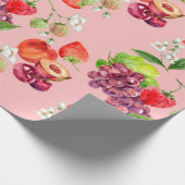 Vruchten Cadeaupapier (Hoek)