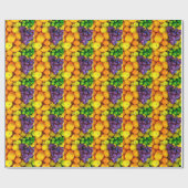 Vruchten Cadeaupapier (Vlak)