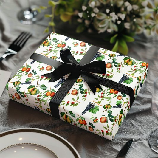 vruchten cadeaupapier