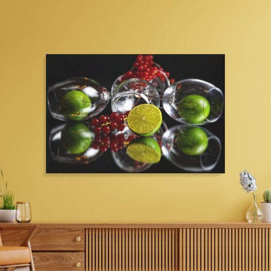 Vruchten Canvas Afdruk (Insitu (Woonkamer))