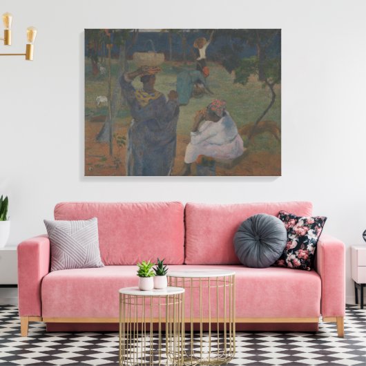 Vruchten door Paul Gauguin Canvas Afdruk (Insitu (Woonkamer))