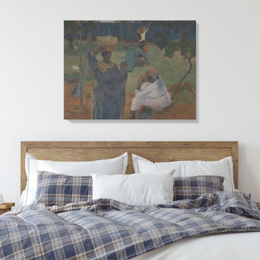 Vruchten door Paul Gauguin Canvas Afdruk (Insitu (Slaapkamer))