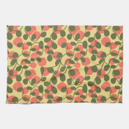 Vruchten en wijnstokken theedoek