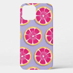 Vruchten naadloos, moten van pompelmoezen of van p iPhone 12 hoesje