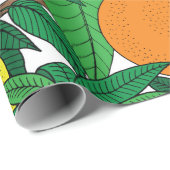 Vruchten naadloos patroon, met de hand getrokken s cadeaupapier (Rol Hoek)