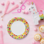 Vruchten Papieren Bordje (Feest)