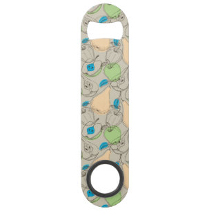 Vruchten patroon speed flessenopener