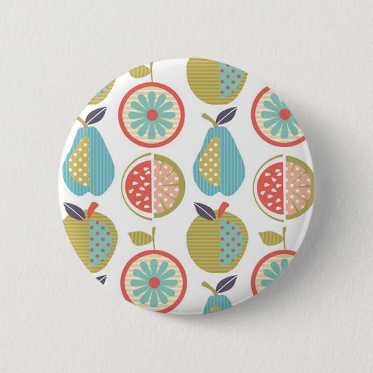 vruchten ronde button 5,7 cm (Voorkant)