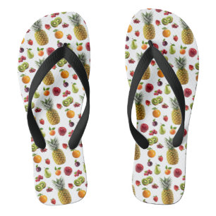 vruchten teenslippers