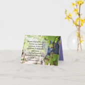 Vruchten van de Geest Groet Kaart (Gele Bloem)