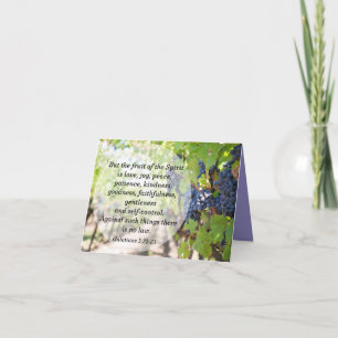 Vruchten van de Geest Groet Kaart