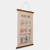 Vruchten van de Spirit Wood Muur Tapestry Hangend Wandkleed (Gebogen)