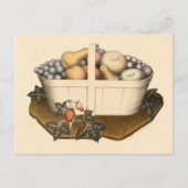 Vruchten van Grant Wood Feestdagenkaart (Voorkant)