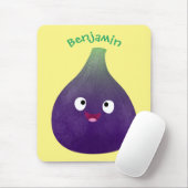 Vruchten van paars cartoon muismat (Met muis)
