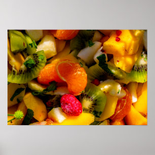 Vruchtensalade Poster