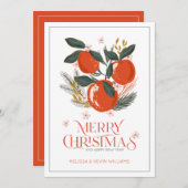 Vruchtenslijm Feestdagenkaart (Voorkant / Achterkant)