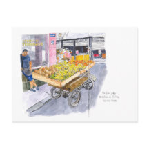 Vruchtenverkoper in Old Havana, Cuba