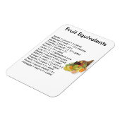 Vruchtequivalent Magnet Magneet (Linkerzijde)