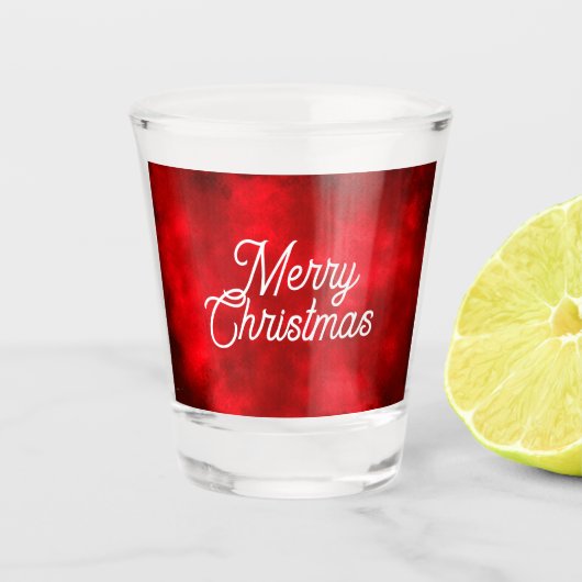 Vruchtglas voor kerst shot glas (Voorkant)
