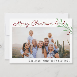 Vruchtkerstfamilie Fotovakantie Aankondiging