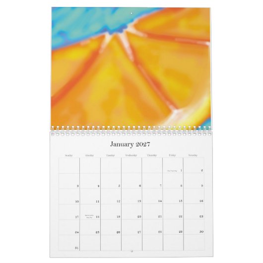 Vruchtkunst Kalender (Jan 2027)