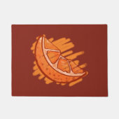 Vruchtpatronen Bloed Oranje geschenken Deurmat (Voorkant)