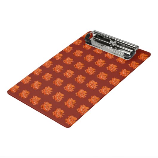 Vruchtpatronen Bloed Sinaasappel Mini Klembord (Angled3)
