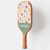 Vruchtpatroon bevestigen pickleball paddle (Links)