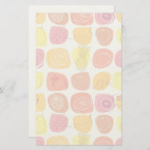 Vruchtpatroon Briefpapier (Voorkant / Achterkant)