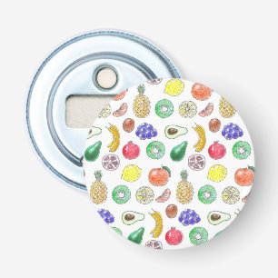 Vruchtpatroon Button Flesopener