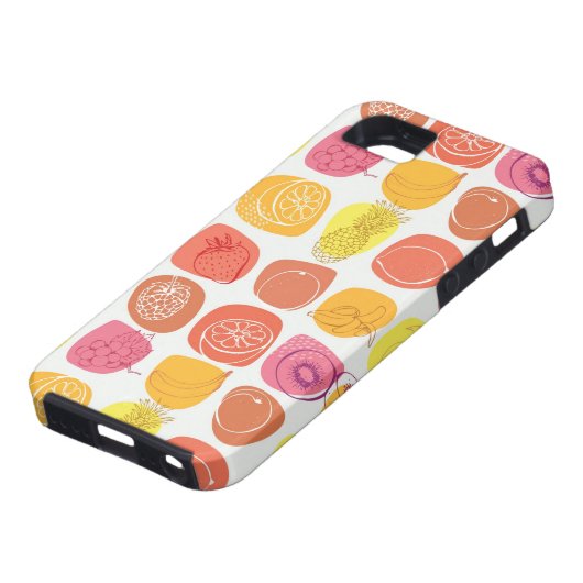 Vruchtpatroon Case-Mate iPhone Case (Onderkant)