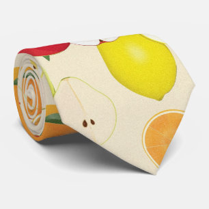 Vruchtpatroon Stropdas