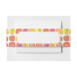 Vruchtpatroon Uitnodigingen Wikkel