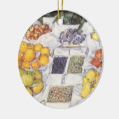 Vruchtstandaard van Gustave Caillebotte, kunst Keramisch Ornament (Links)