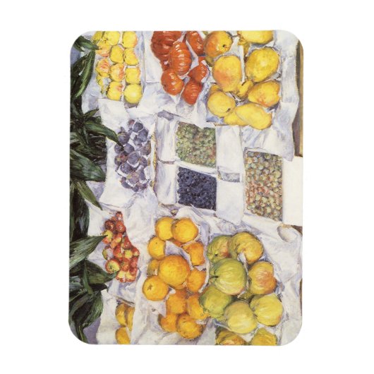 Vruchtstandaard van Gustave Caillebotte, kunst Magneet (Verticaal)