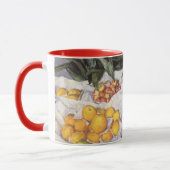 Vruchtstandaard van Gustave Caillebotte,  kunst Mok (Links)