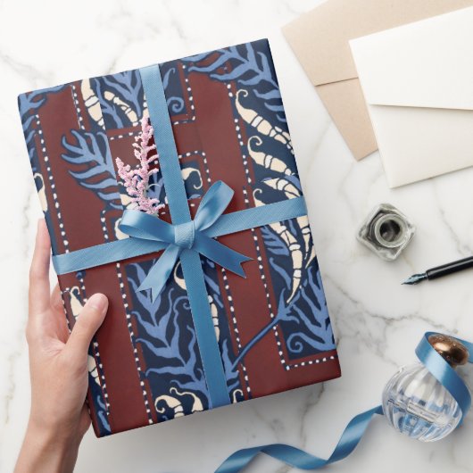 Vruchtvormig patroon, orientaal Samarkande Wrappin Cadeaupapier (Geschenken)