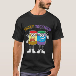 Vruchtvruchten die een zoete pindaknoter en knol b t-shirt