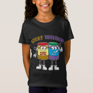 Vruchtvruchten die een zoete pindaknoter en knol b t-shirt
