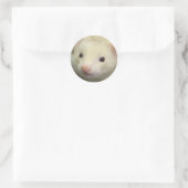 Vruchtzijde Ronde Sticker (Tas)