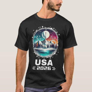 VS 2026 Ga naar Verenigde Staten Wintersport USAea T-shirt