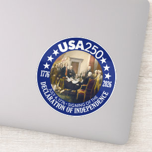 VS 250 - 1776-2026 - Onafhankelijkheidsverklaring Sticker