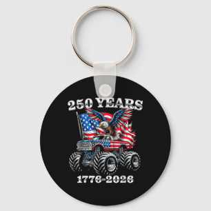 VS 250 Jaar 1776-2026 Adelaar Monstertruck Jongens Sleutelhanger