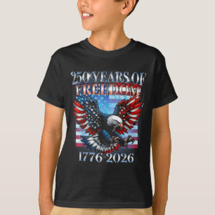 Vs 250 jaar 1776-2026 Amerikaanse zeearend amerika T-shirt